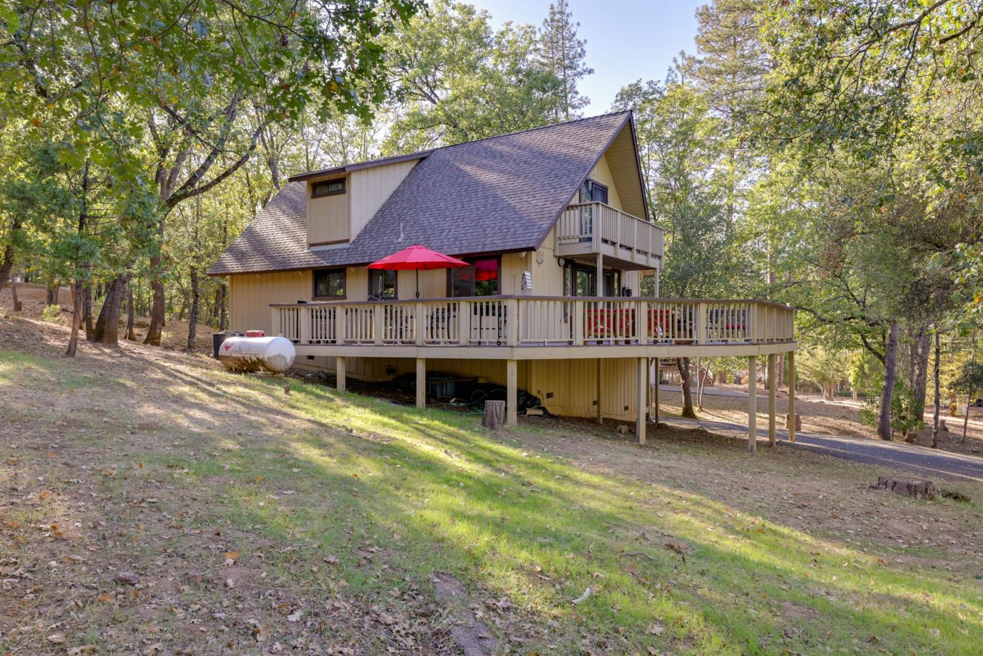 Spacious Groveland Cabin With Wraparound Deck! Exterior foto