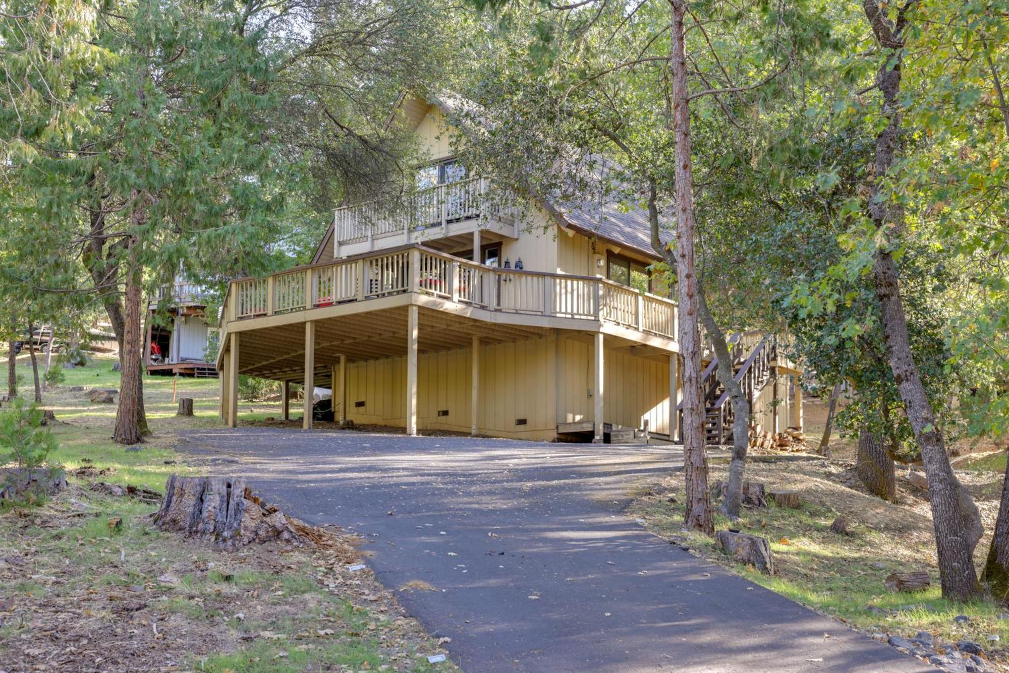 Spacious Groveland Cabin With Wraparound Deck! Exterior foto